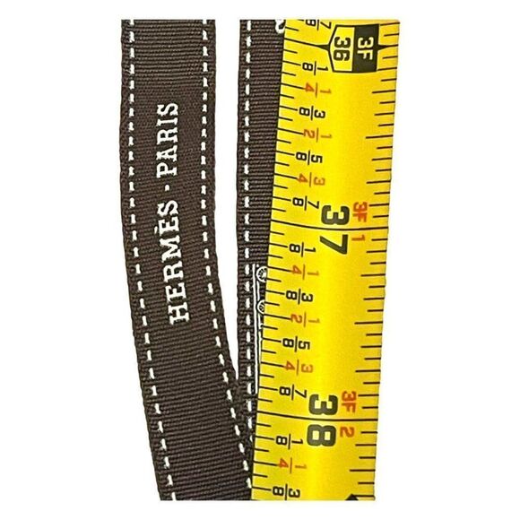 Authentic Classic Hermes Packaging Ribbon 6’5” Gift Box Wrapping Crafts 2 yards - Picture 4 of 5